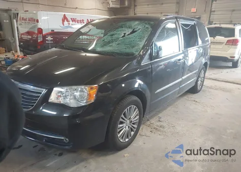 2014 Chrysler Town & Country Touring-L z USA, uszkodzony, nr VIN 2C4RC1CG7ER277710